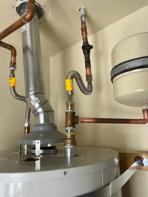 Water heater installation and plumbing repair in Douglas